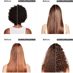 L'Oréal Professionnel Repair Molecular Shampoo, Rinse-Out Serum and Leave-In