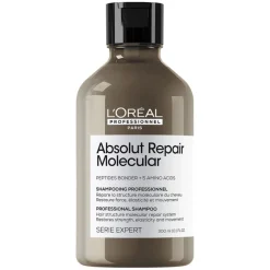 L'Oréal Professionnel Repair Molecular Shampoo, Rinse-Out Serum and Leave-In