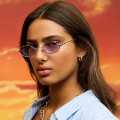 Love Train Silver With Lilac Tint Lens