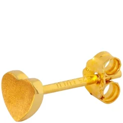 Love U Earring Gold 1pcs