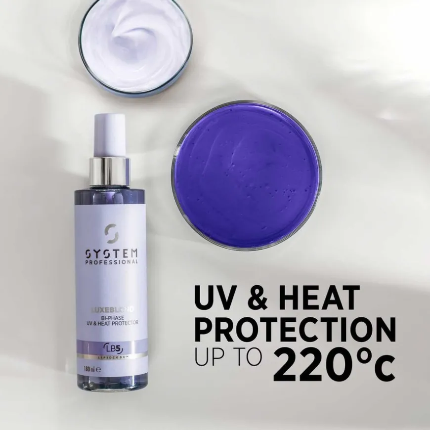 LuxeBlond Bi-Phase UV & Heat Protector 180ml