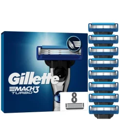 Mach3 Turbo Men’s Razor Blade Refills 8pcs