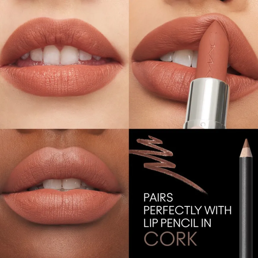 Macximal Silky Matte Lipstick Warm Teddy 3,5g