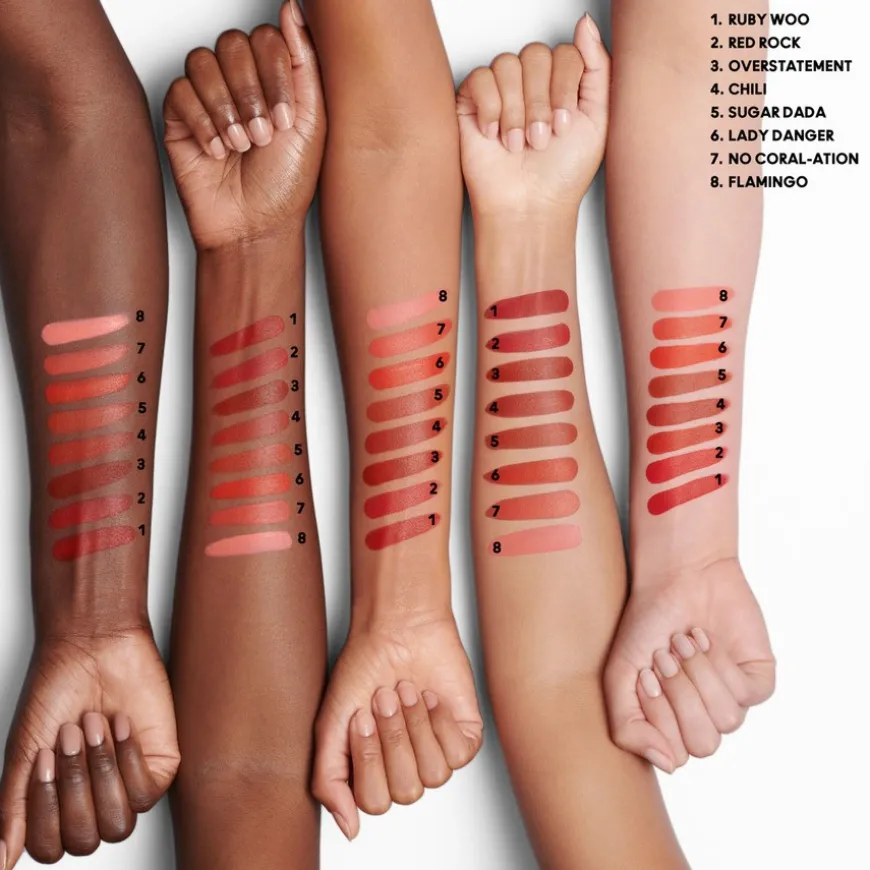 Macximal Silky Matte Lipstick Ruby Woo 3,5g