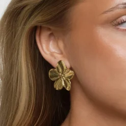 Maerby Statement Flower Stud Earrings