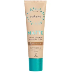 Matte Oil-Control Foundation 5 Deep Tan 30ml