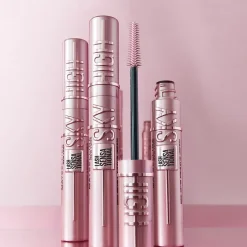 Maybelline Lash Sensational Sky High Mascara Black + Garnier Micellar Cleansing Water Normal & Sensitive Skin