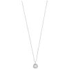 Mayfair Pearl Pendant Necklace Silver/White 45cm