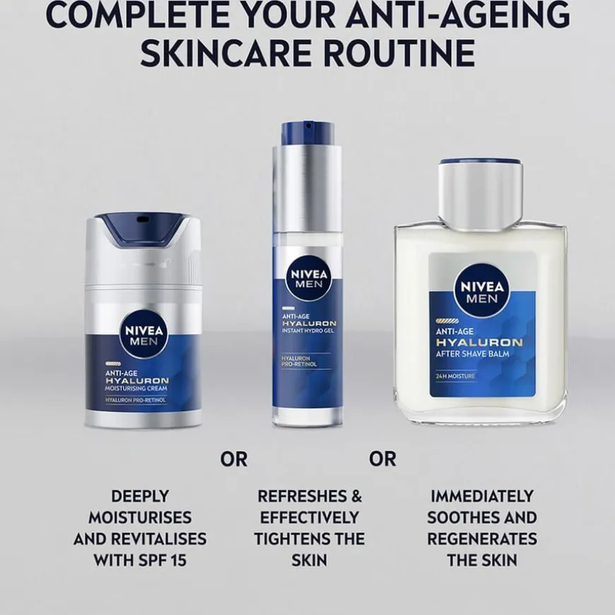 Men Anti-Age Hyaluron Face Cream SPF15 50ml