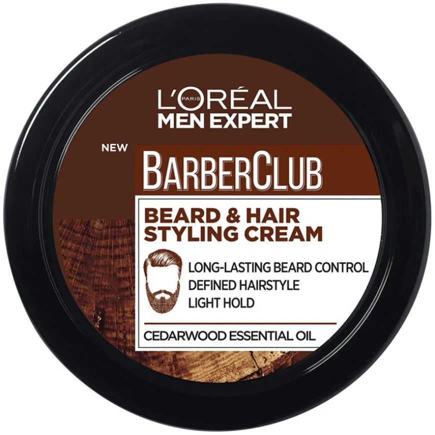 Men Expert Barber Club Beard & Hair Styling Cream 75ml