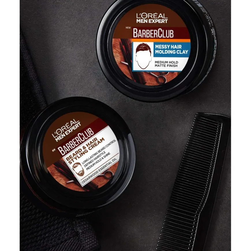 Men Expert Barber Club Beard & Hair Styling Cream 75ml