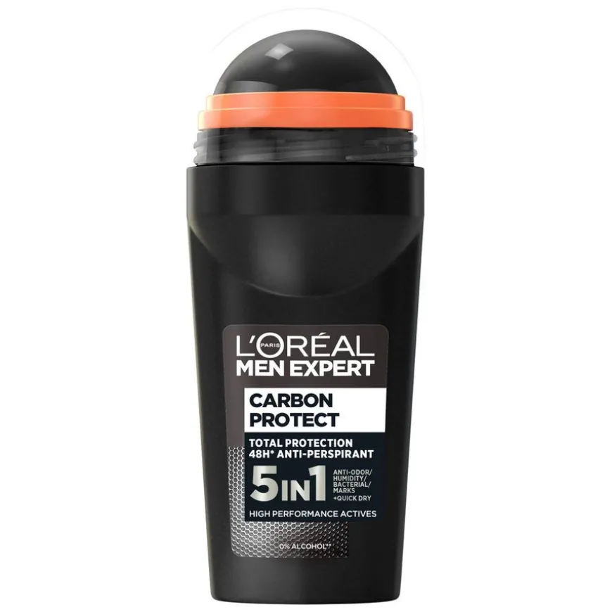 Men Expert Carbon Protect Total Protection 48H Anti-Perspirant Roll-On 100ml