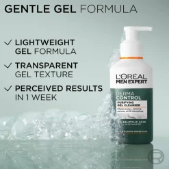 Men Expert Derma Control Anti-Blemish Cleanser 260ml