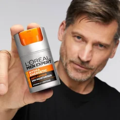 Men Expert Hydra Energetic Moisturising Lotion Trio 3x50ml