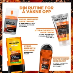 Men Expert Hydra Energetic Wake Up Boost Wash 100ml