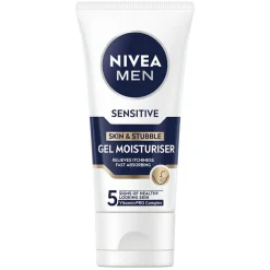 Men Sensitive Skin & Stubble Gel Moisturiser 50ml