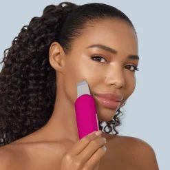 MicroCurrent Skin Scrubber & Blackhead Remover 9 in 1 Magenta