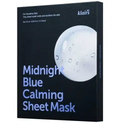 Midnight Blue Calming Sheet Mask 5pcs