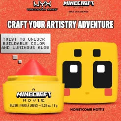 Minecraft Movie Balm Blush 04 Honeycomb Hottie 8g
