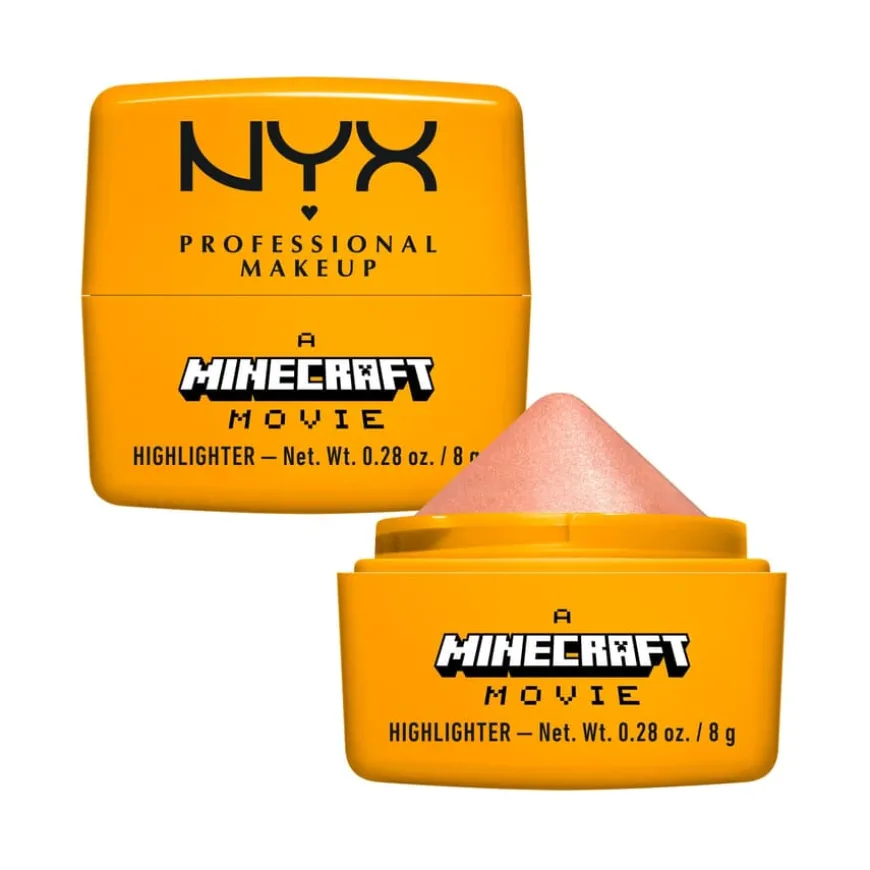 Minecraft Movie Highlighter Balm 03 Going Gold 8g