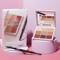 Mini Modern Renaissance & Brow Wiz Kit Medium Brown 2pcs