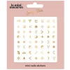 Mini Nail Art Stickers Lucky Star Zodiac