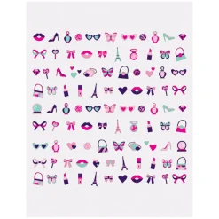 Mini Nail Stickers Baby Doll