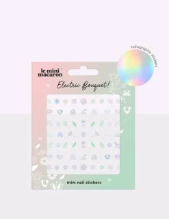 Mini Nail Stickers Electric Bouquet