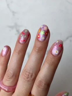 Mini Nail Stickers Flower Power