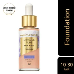 Miracle Pure Skin Reset 2 In 1 Serum Foundation Fair 30ml