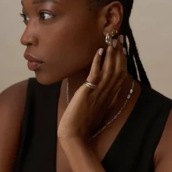 Mixed Plate Open Organic Cuff