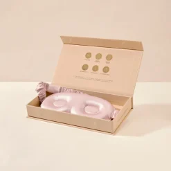 Mulberry Silk Contour Sleep Mask Pearl 1pcs