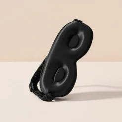 Mulberry Silk Contour Sleep Mask Black 1pcs
