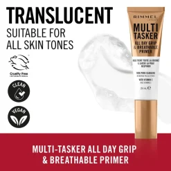 Multi Tasker All Day Grip & Breathable Clear Primer 24ml
