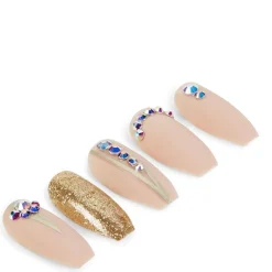Nail Addict Nude Jeweled