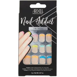 Nail Addict Rainbow French