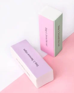 Nail Buffing Block Pastel 2pcs