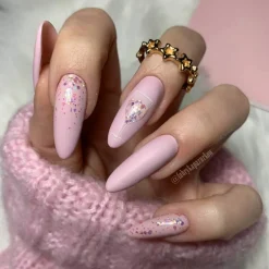 Nail Polish Hybrid Soak Off Glitter 02 5ml