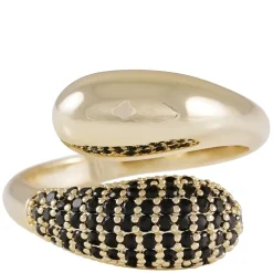 Naomi Ring Gold/Black S