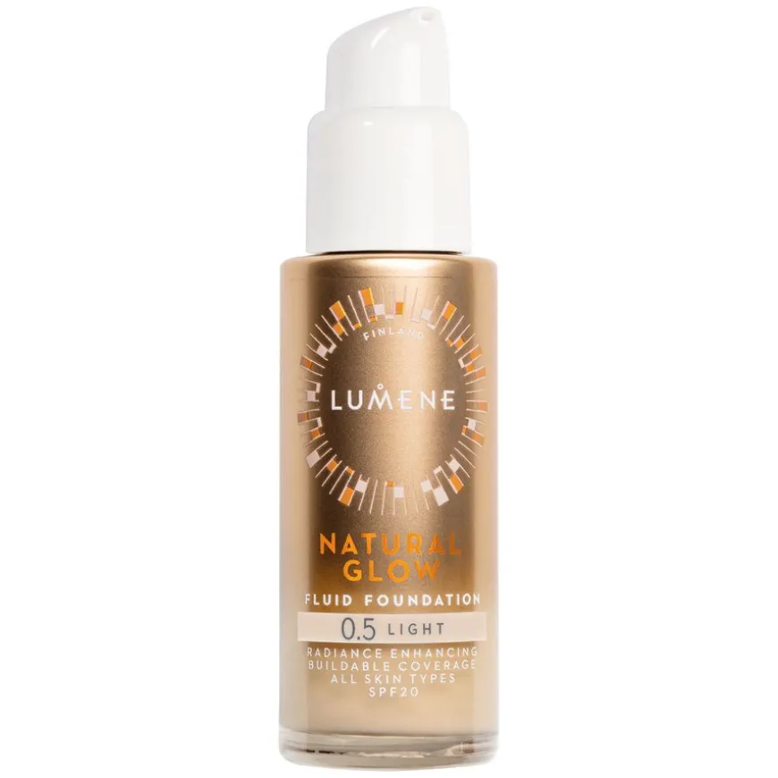 Natural Glow Fluid Foundation SPF20 0.5 Light 30ml