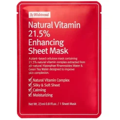 Natural Vitamin 21.5% Enhancing Sheet Mask 23ml