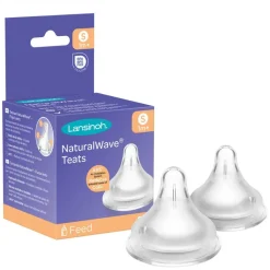 NaturalWave Bottle Nipple Slow Flow 2pcs