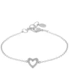 Nisi Heart Bracelet Silver Onesize