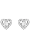 Nisi Heart Small Earring Silver Onesize