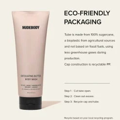 Nudebody Exfoliating Butter Body Wash 240g