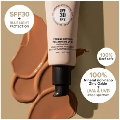 Nudescreen Daily Mineral Veil SPF30 Warm 50ml