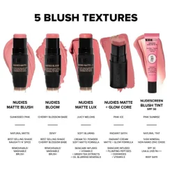 Nudies Matte Blush Stick Sunset Strip 7g