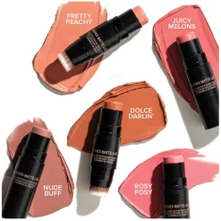 Nudies Matte Lux All Over Face Blush Color Rosy Posy 7g