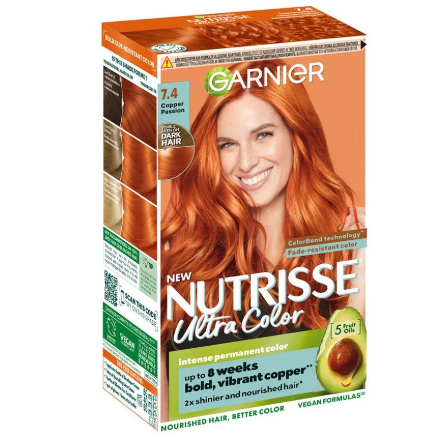 Nutrisse Ultra Color 7.40 Copper Passion