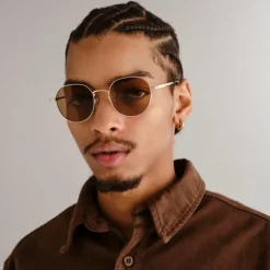 Odyssey Gold With Light Brown Mono Lens